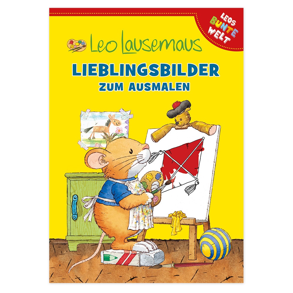 Leo Lausemaus   Lieblingsbilder zum Ausmalen   lingenverlag.de