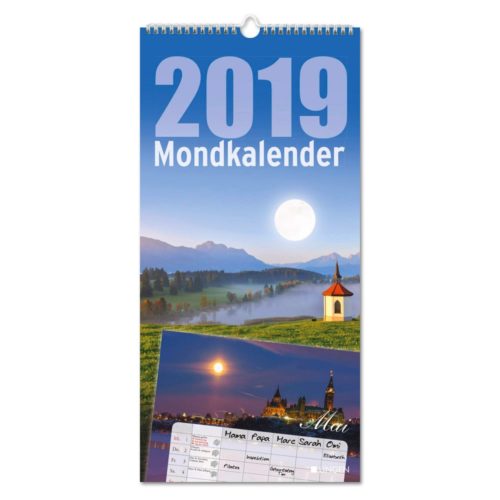 Streifenkalender 2019 - Mond