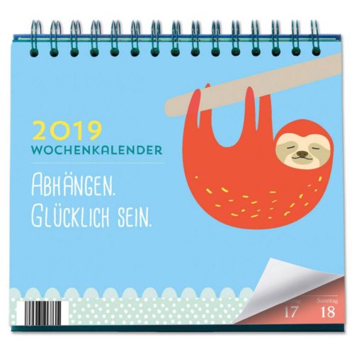 Tischkalender 2019 - Abhängen