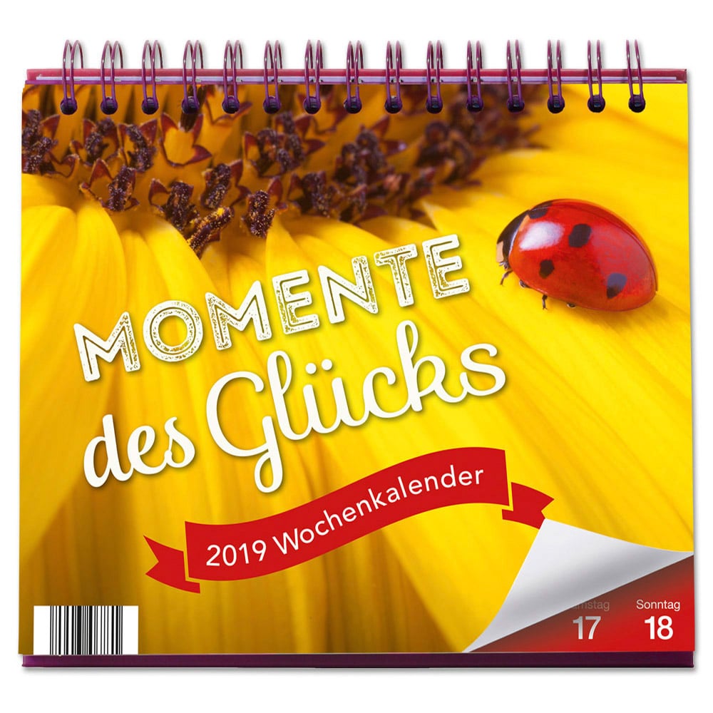 Tischkalender 2019 - Momente des Glücks