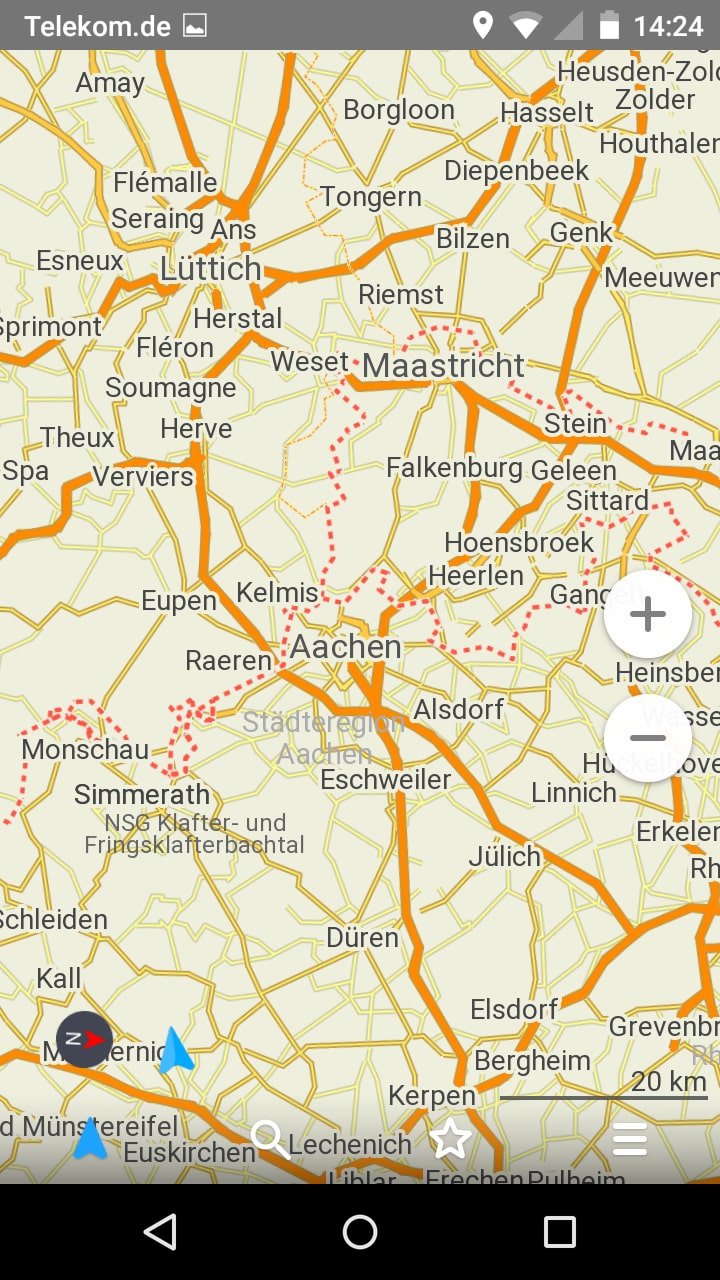 Maps.me – Screenshot Android