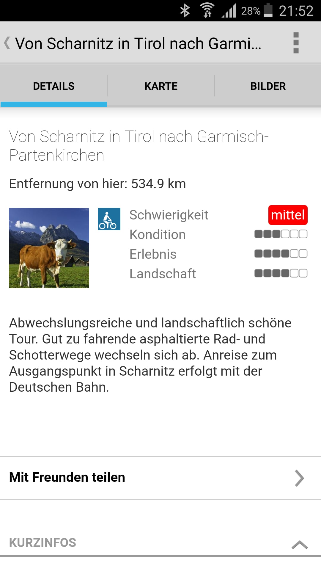Garmisch-Partenkirchen – Screenshot Android