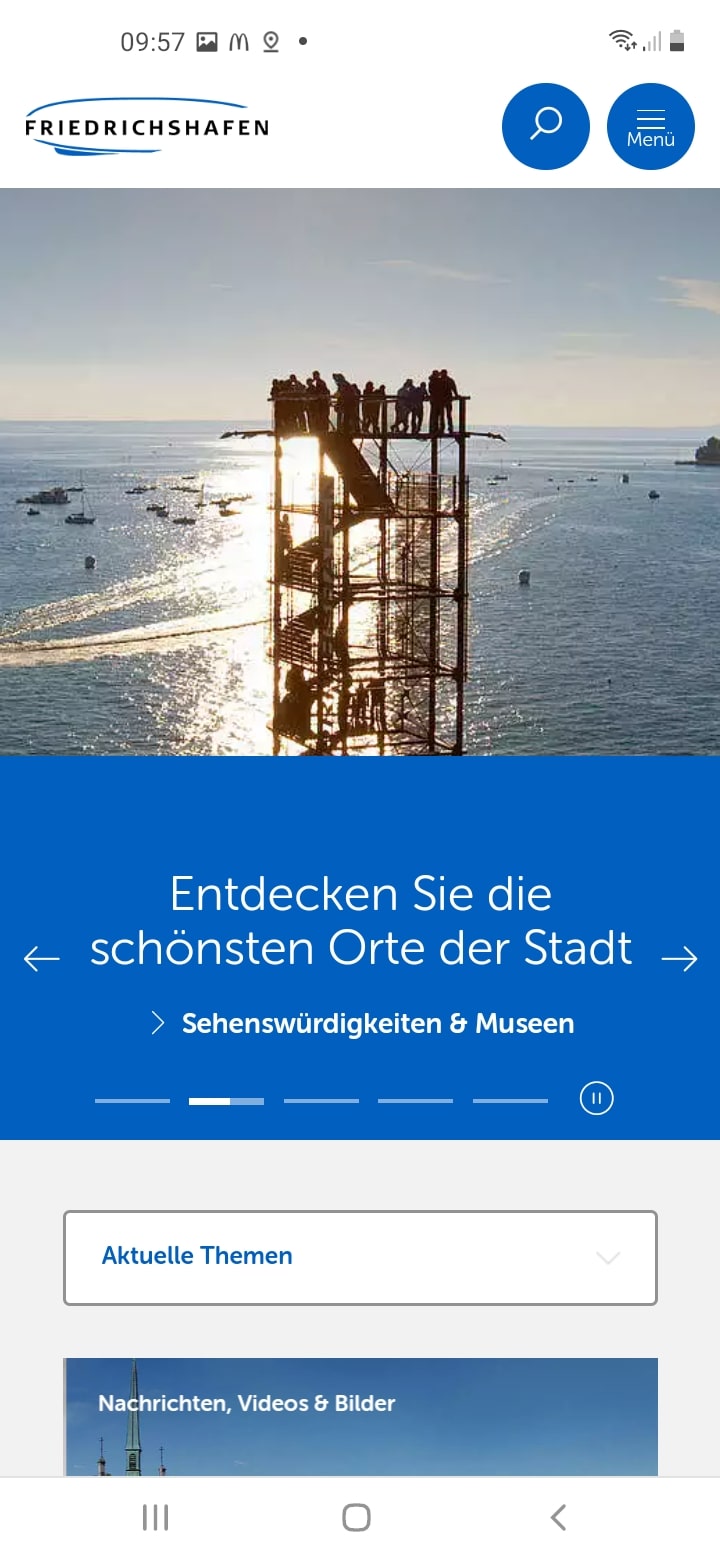 Friedrichshafen – Screenshot Android