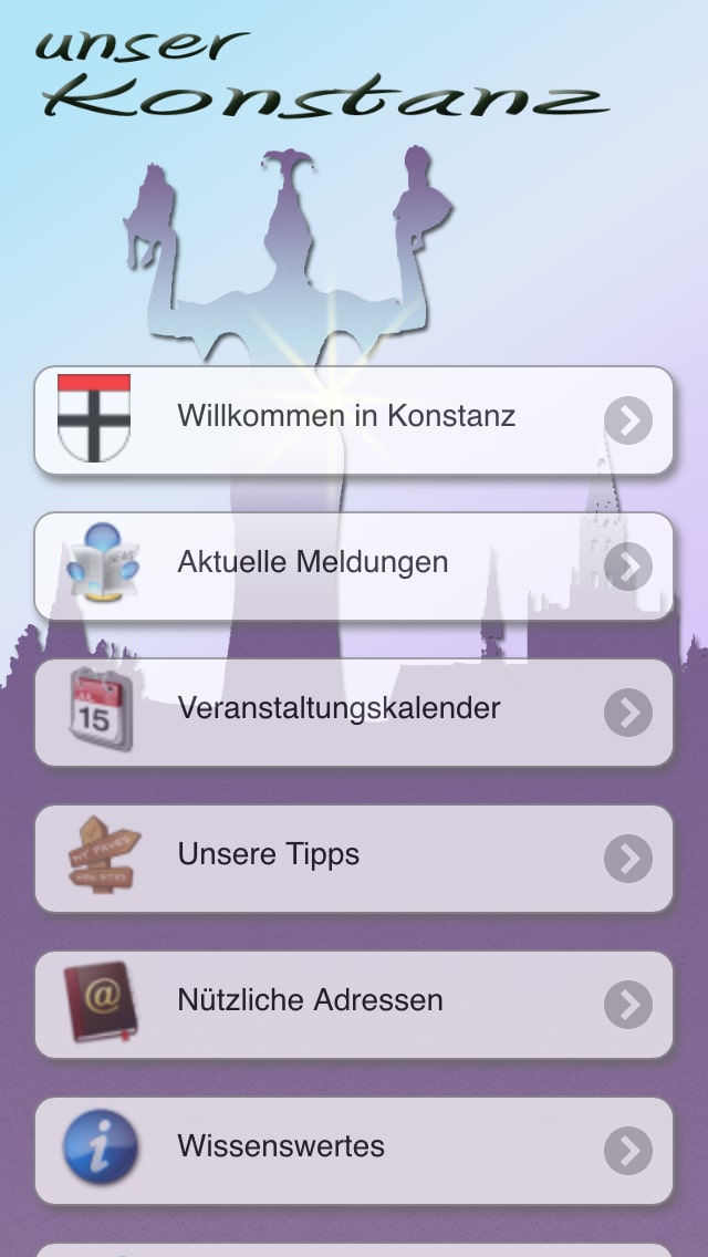 Unser Konstanz – Screenshot iPhone