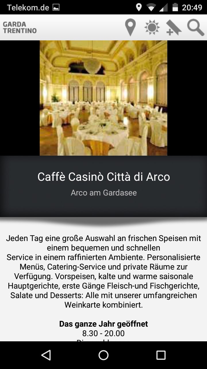 Gardasee Trentino Guide – Screenshot Android