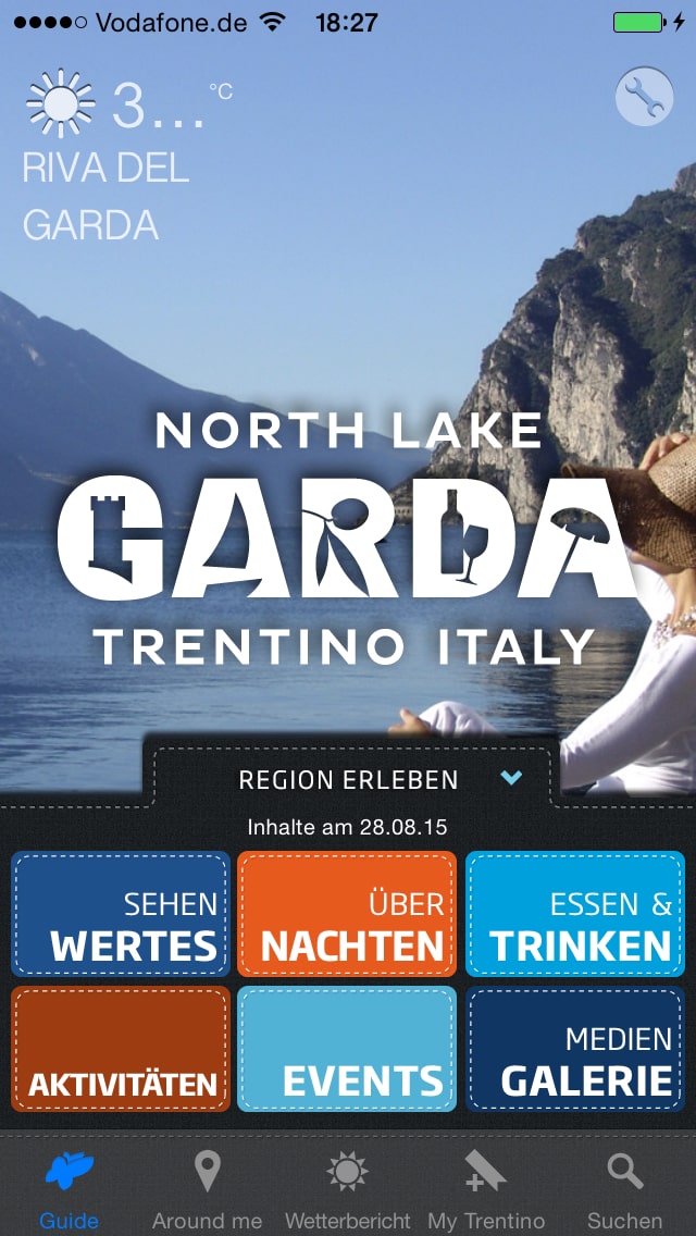 Gardasee Trentino Guide – Screenshot iPhone