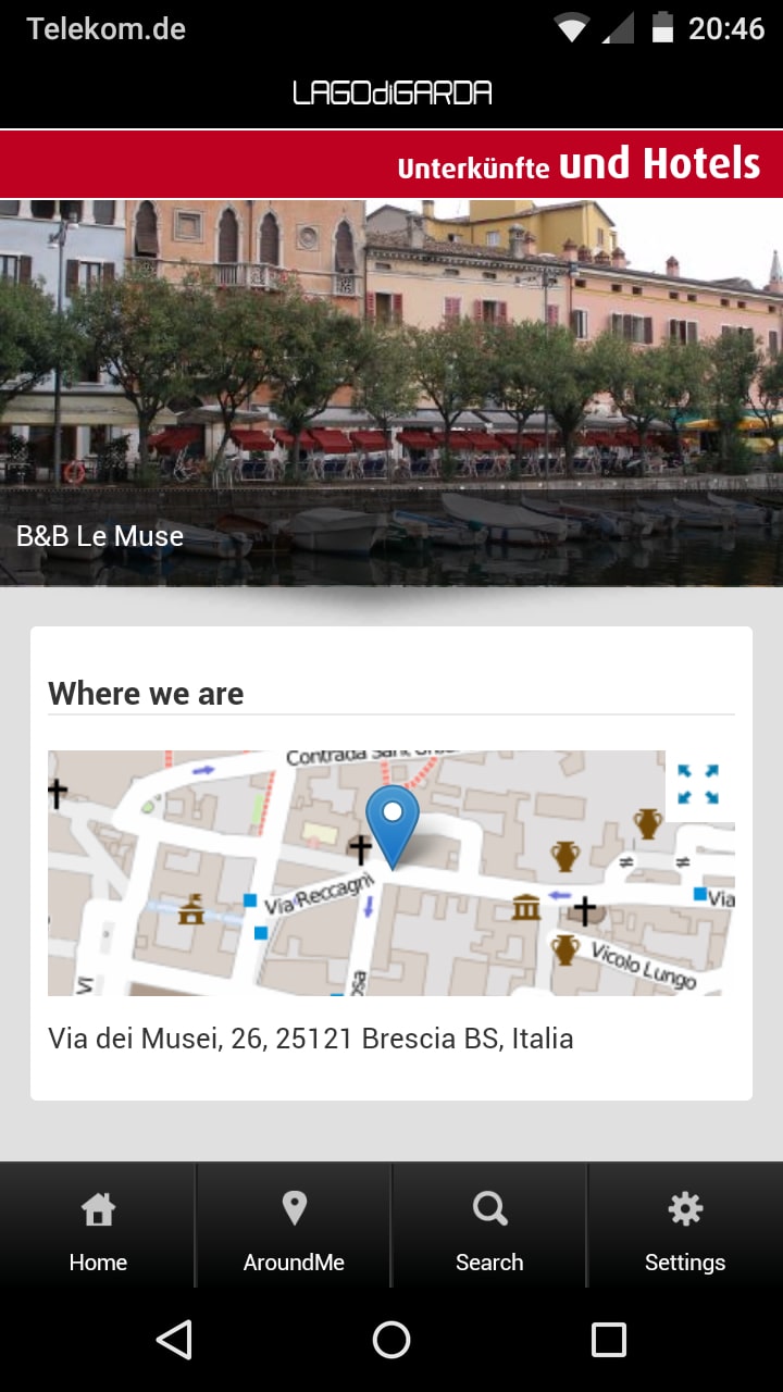 Official App Gardasee – Screenshot Android