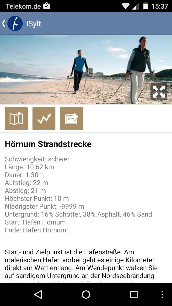 iSylt – Faszination Sylt – Screenshot Android
