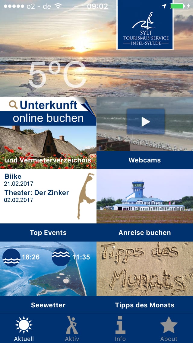 iSylt – Faszination Sylt – Screenshot iPhone