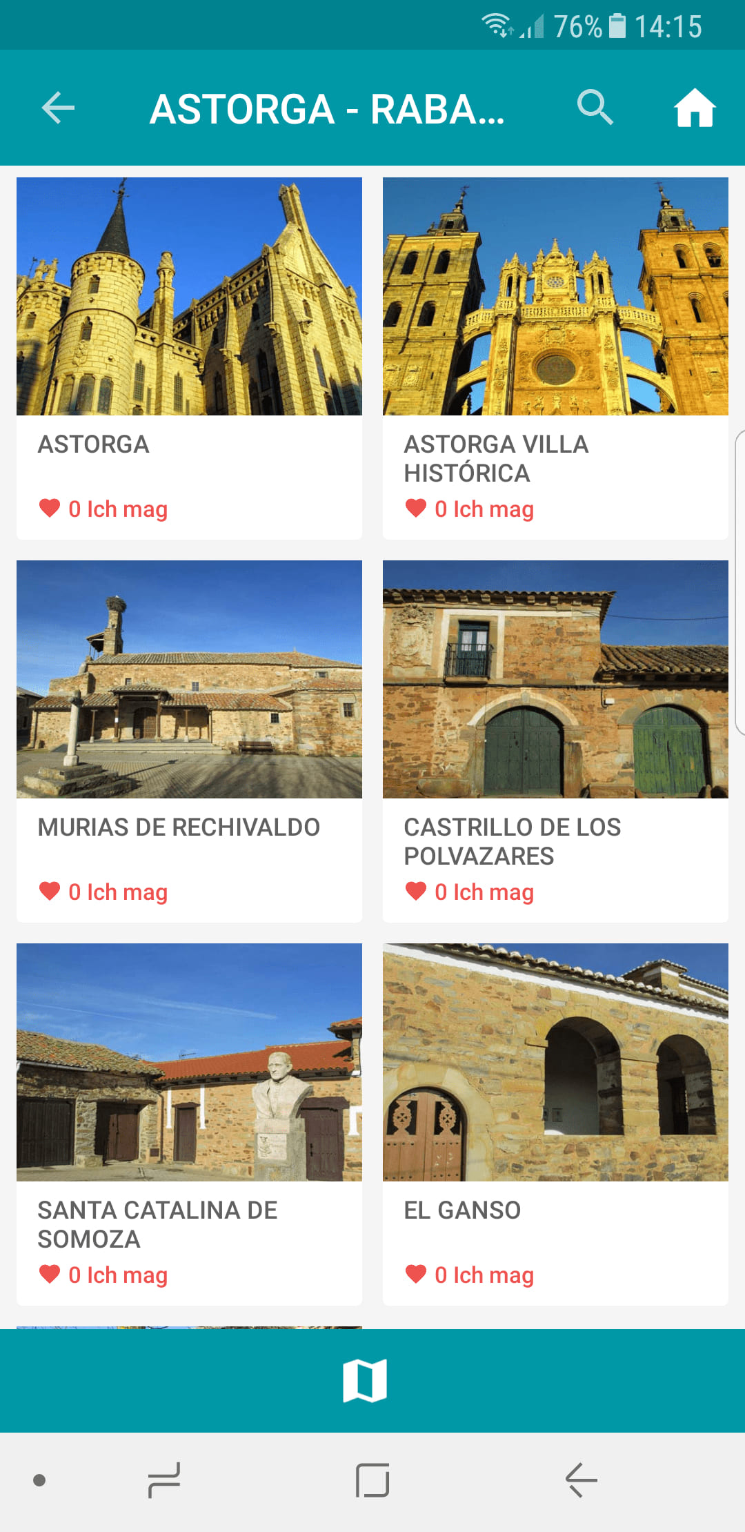 Camino Santiago en León – Screenshot Android