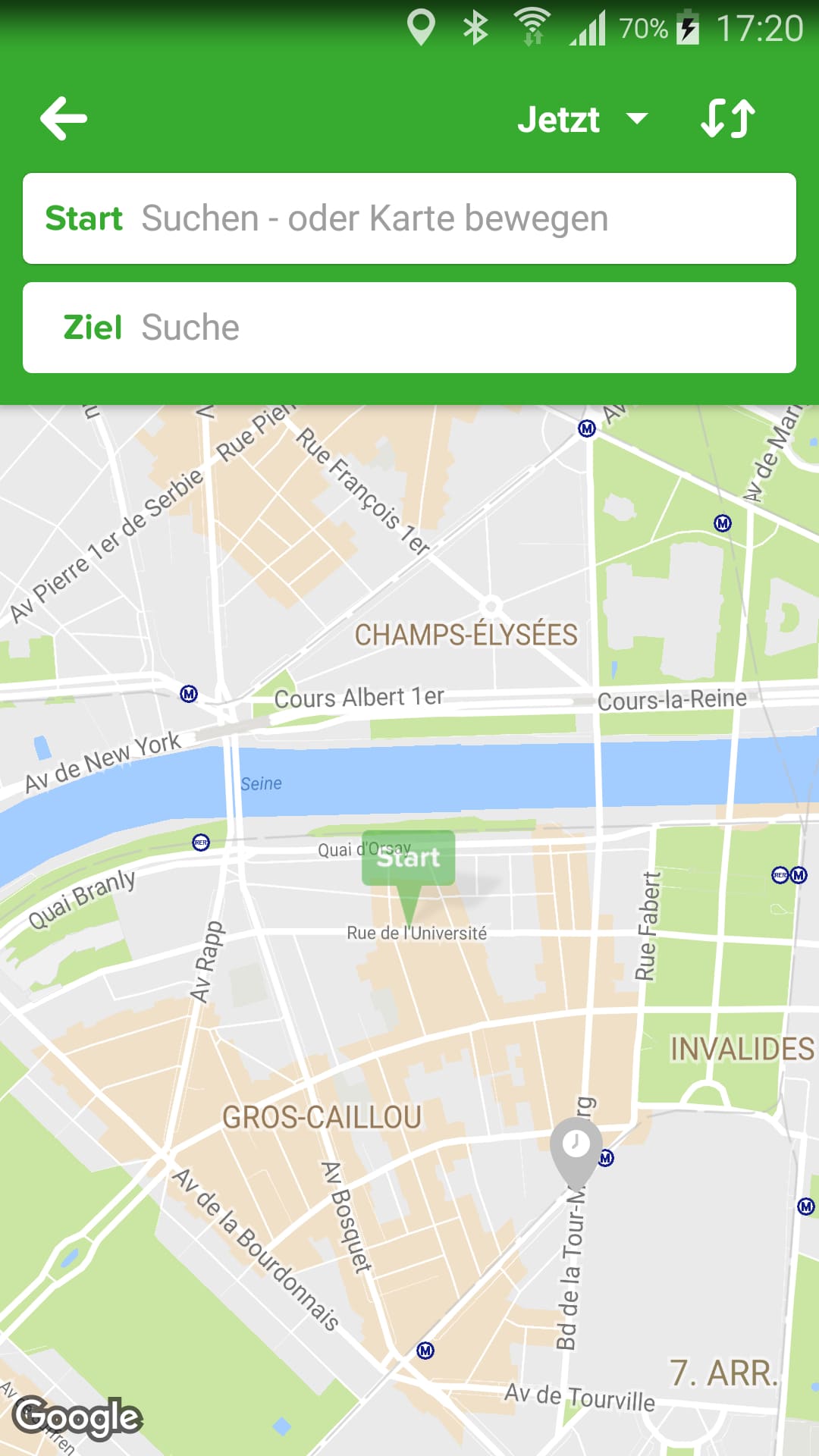 Citymapper Paris – Screenshot Android