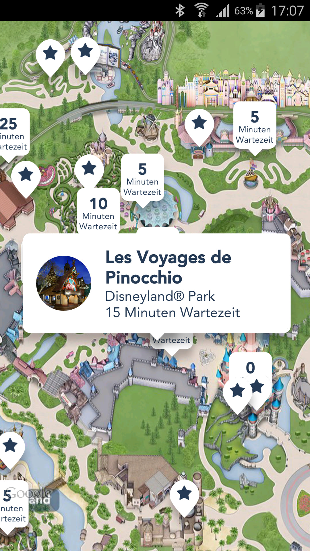 Disneyland Paris – Screenshot Android