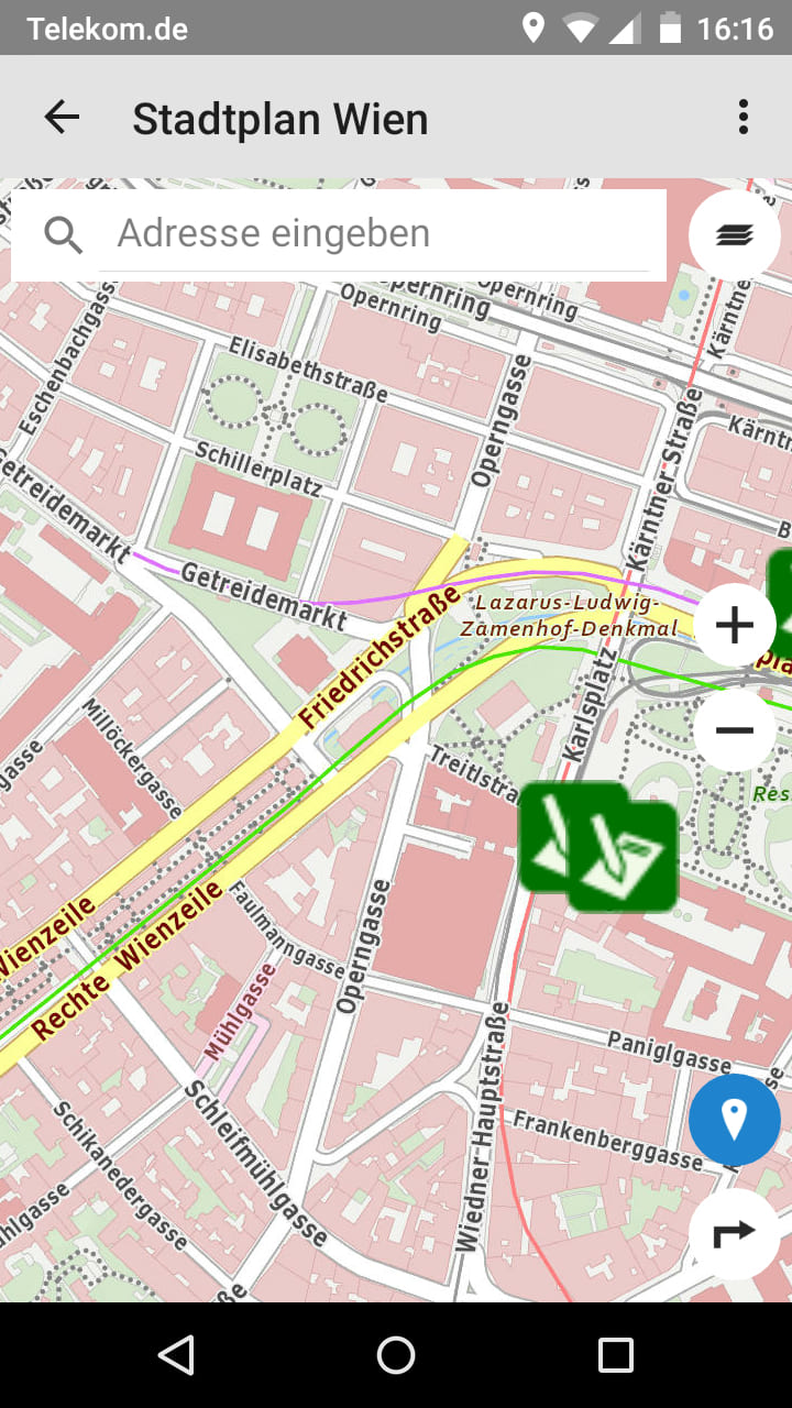 Wien.at live – Screenshot Android