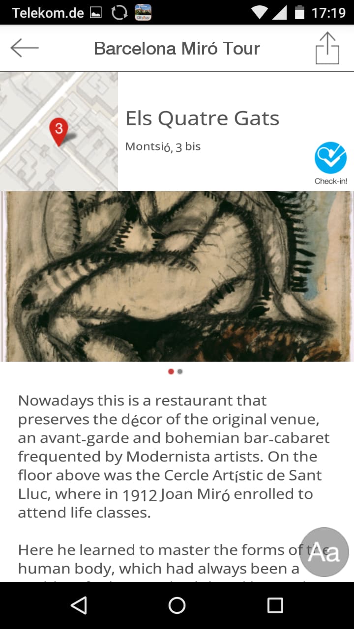 Joan Miró – Screenshot Android