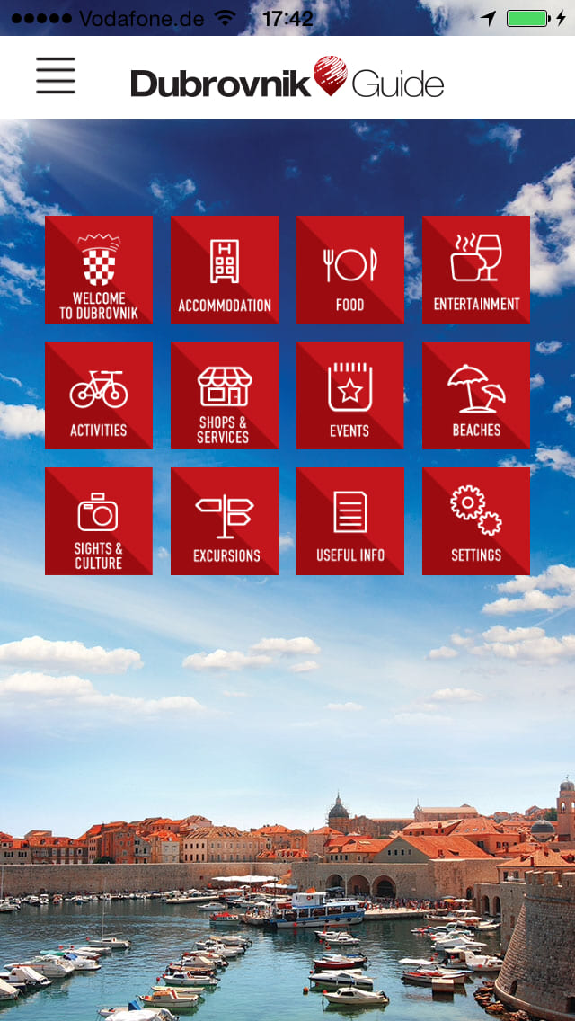 Dubrovnik Guide – Screenshot iPhone