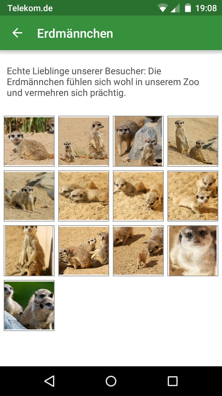 Zoo Neuwied – Screenshot Android