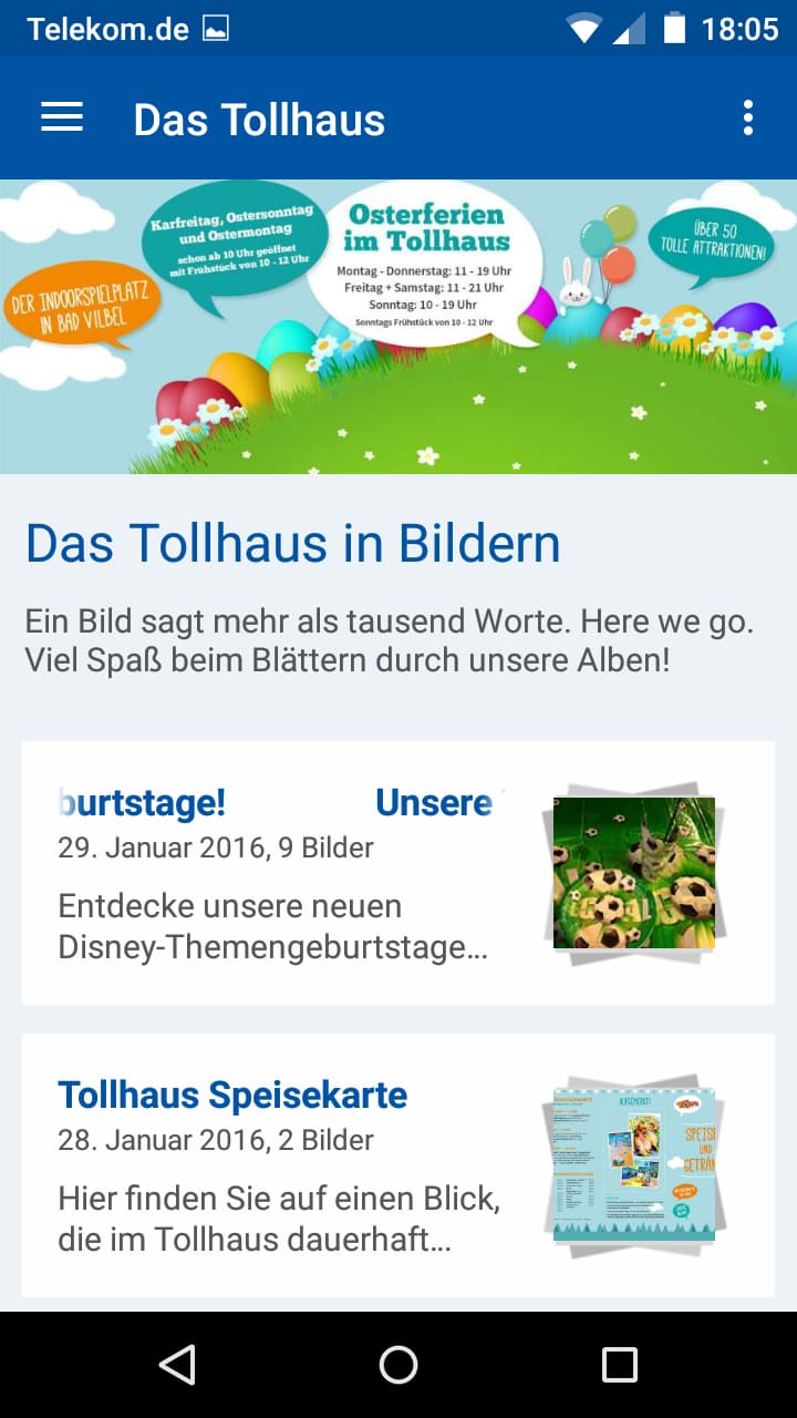 Das Tollhaus – Screenshot Android