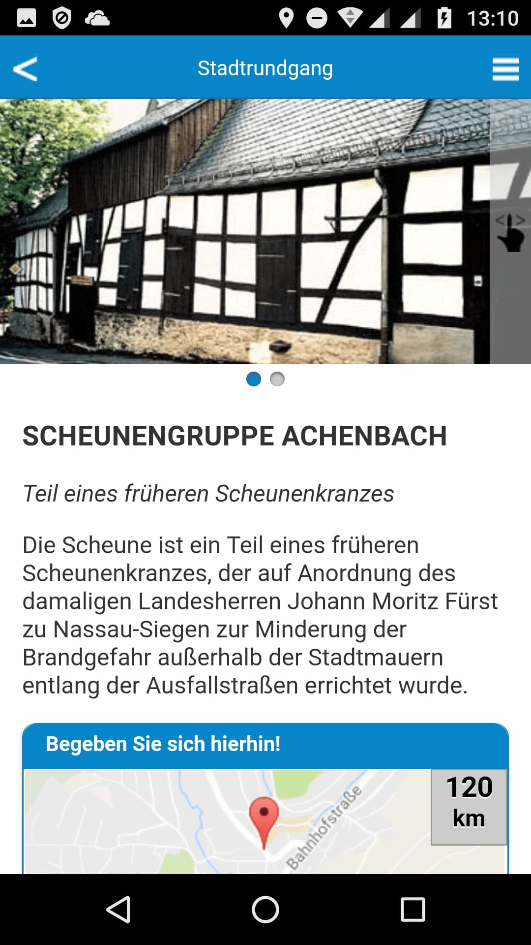 Freudenberg – Screenshot Android