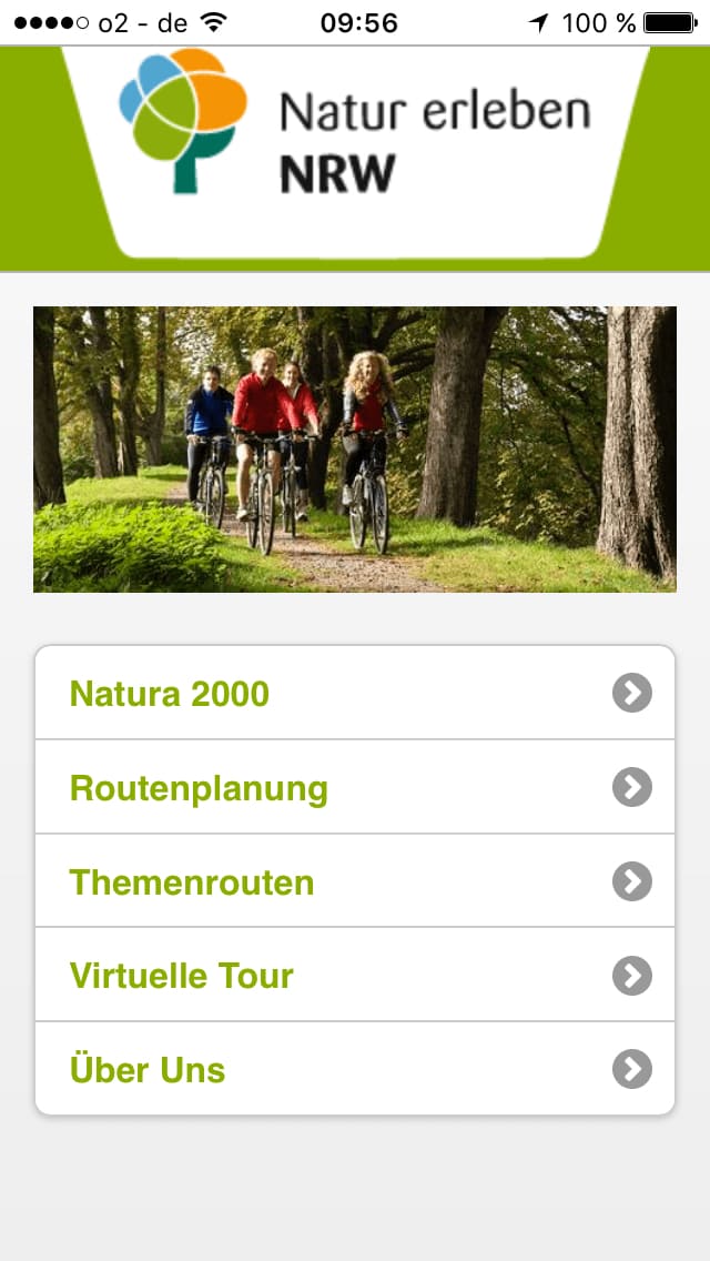Natur erleben NRW (NABU) – Screenshot iPhone