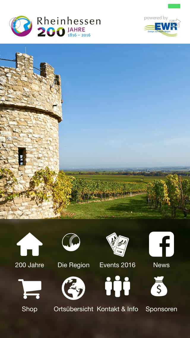 Rheinhessen – Screenshot iPhone