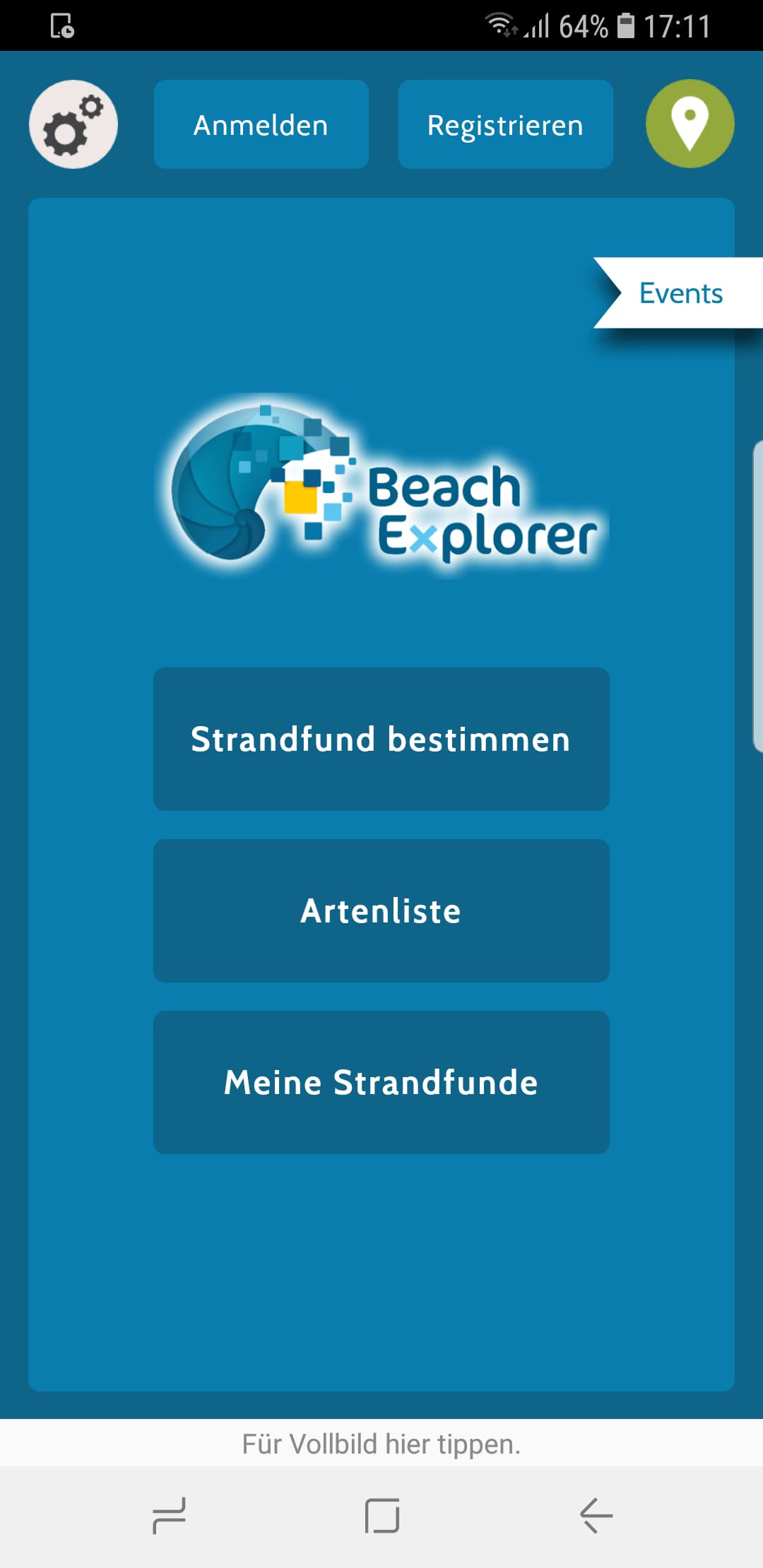 Beach Explorer – Screenshot Android