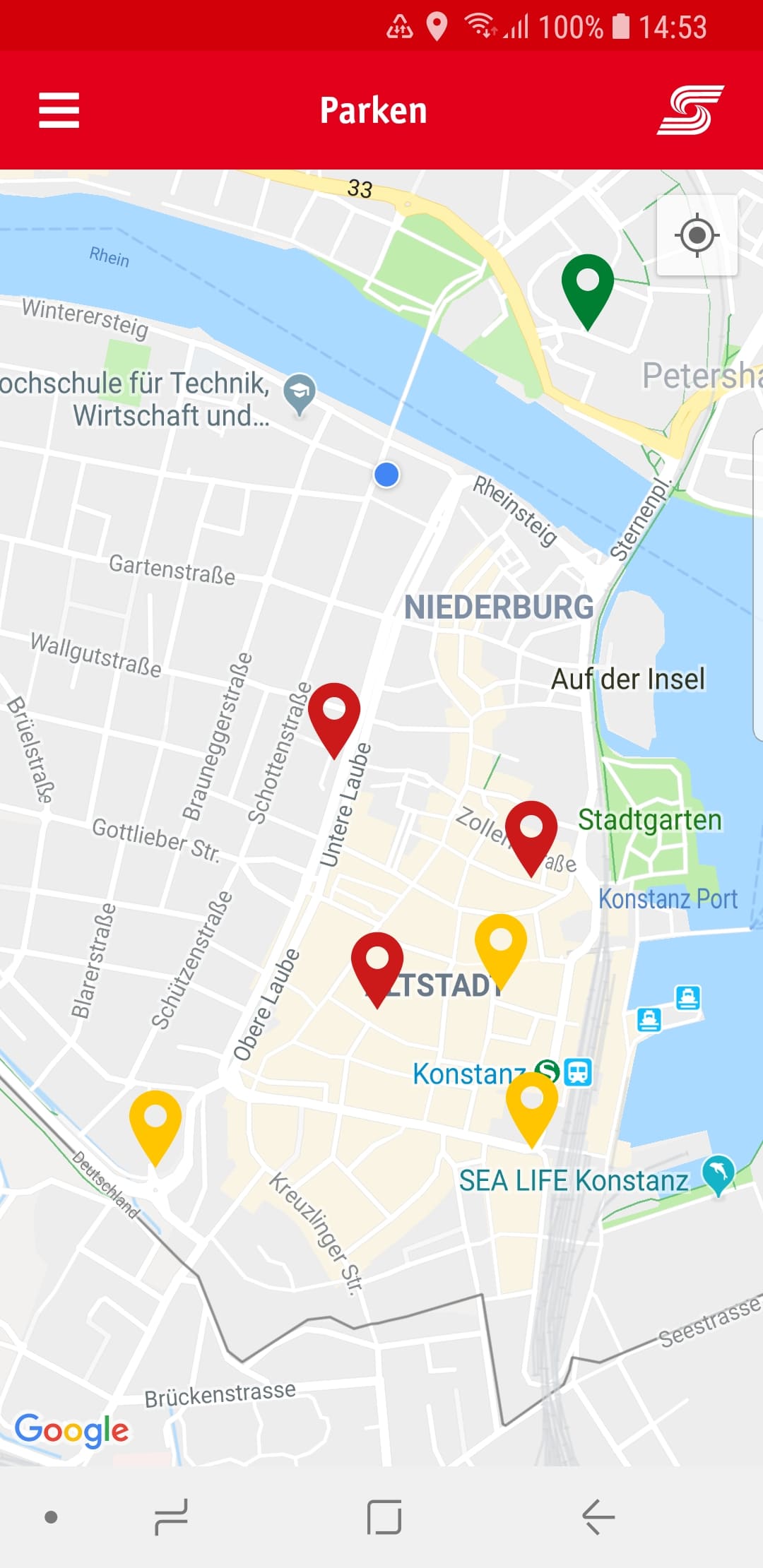 Mein Konstanz – Screenshot Android