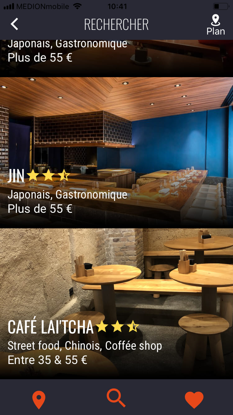 Paris Foodies – Screenshot iPhone