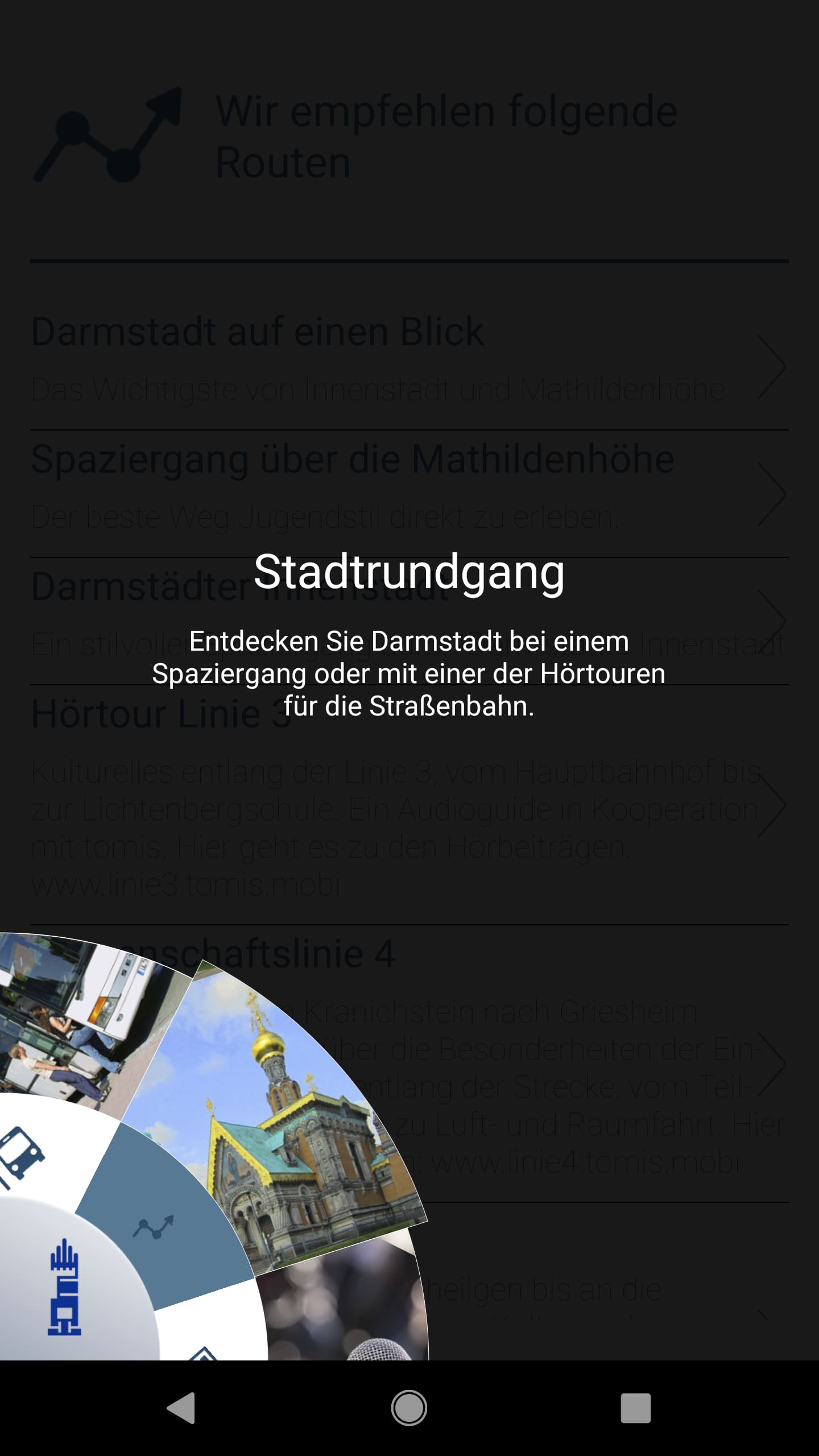 Darmstadt – Screenshot Android