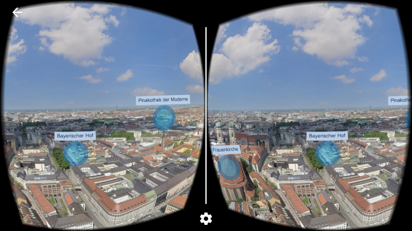 VR München 360 – Screenshot iPhone