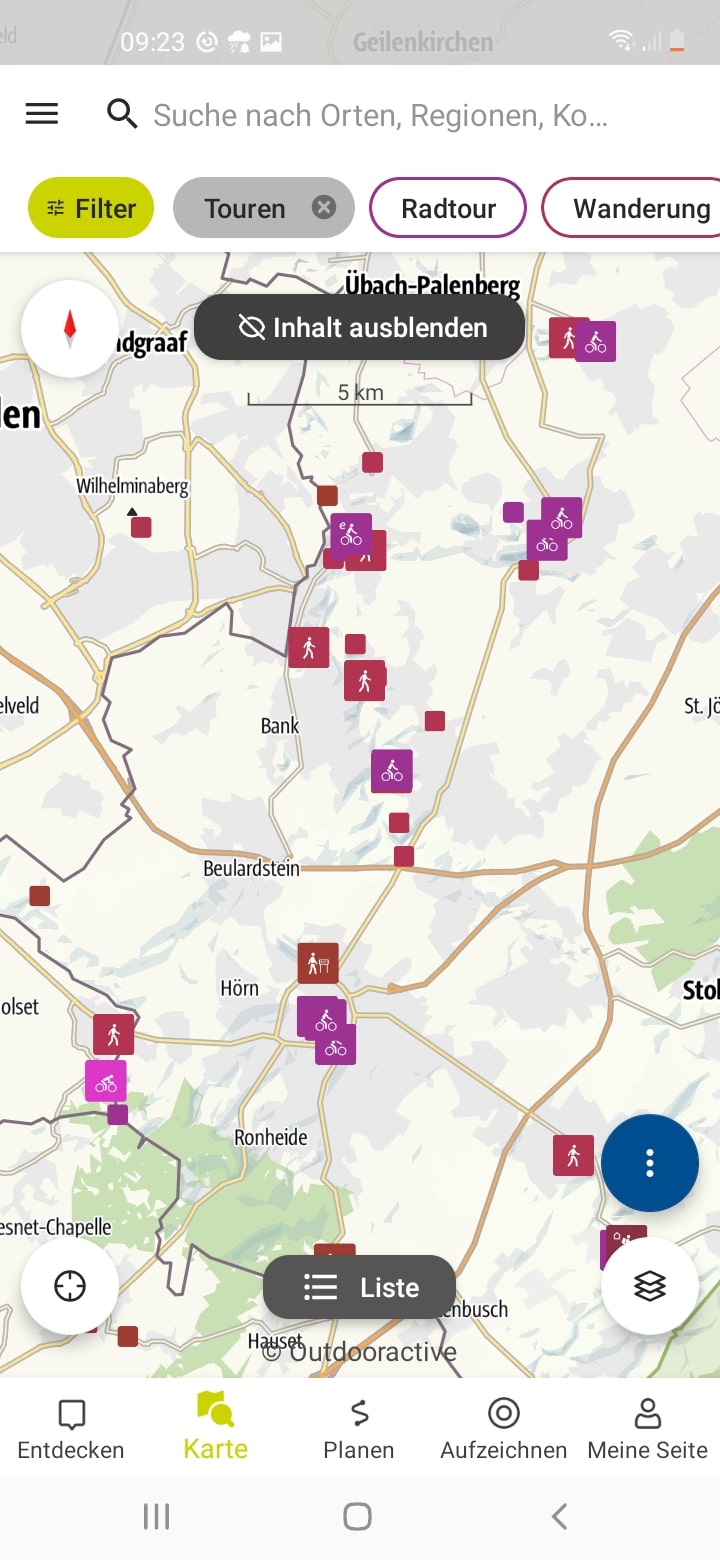 Die StädteRegion Aache‪n – Screenshot Android