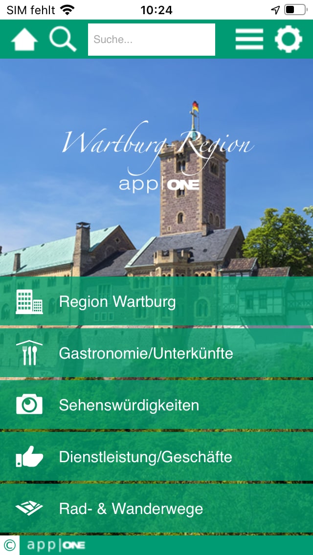 Wartburg Region app