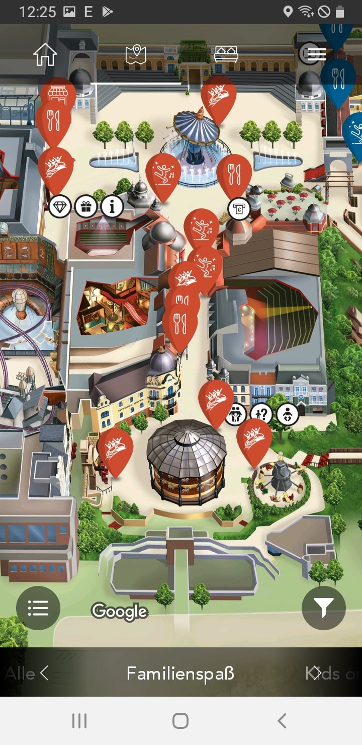 Phantasialand – Screenshot Android