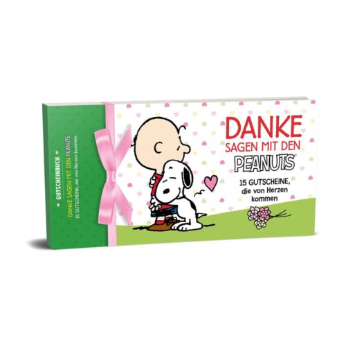 Gutscheinbuch - Danke sagen mit den Peanuts