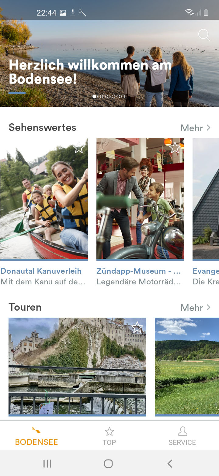 SchneeApp Thüringer Wald – Screenshot Android