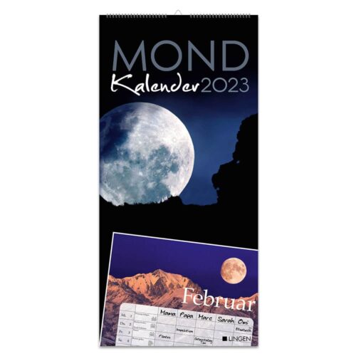 Streifenkalender 2023 - Mond