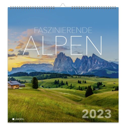 Dekokalender 2023 – Faszinierende Alpen