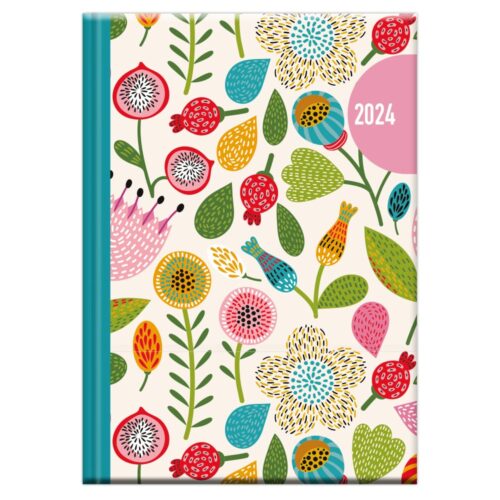 Buchkalender 2024 - Blumen