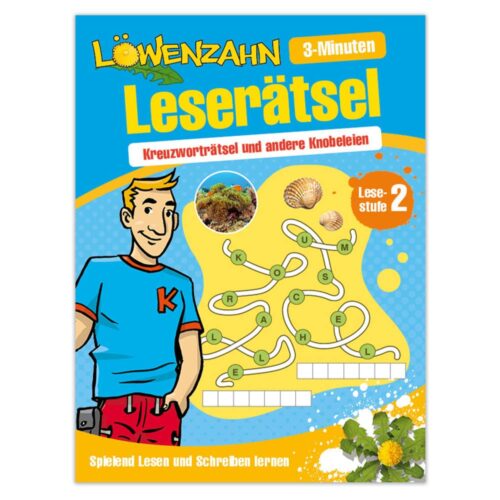 Löwenzahn 3-Minuten Leserätsel: Kreuzworträtsel und andere Knobeleien