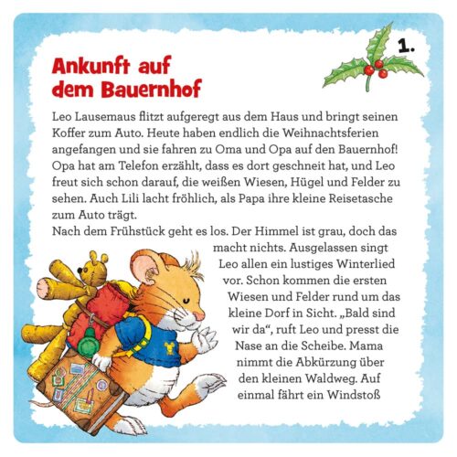Leo Lausemaus – 24 Geschichten aus dem Winterwald