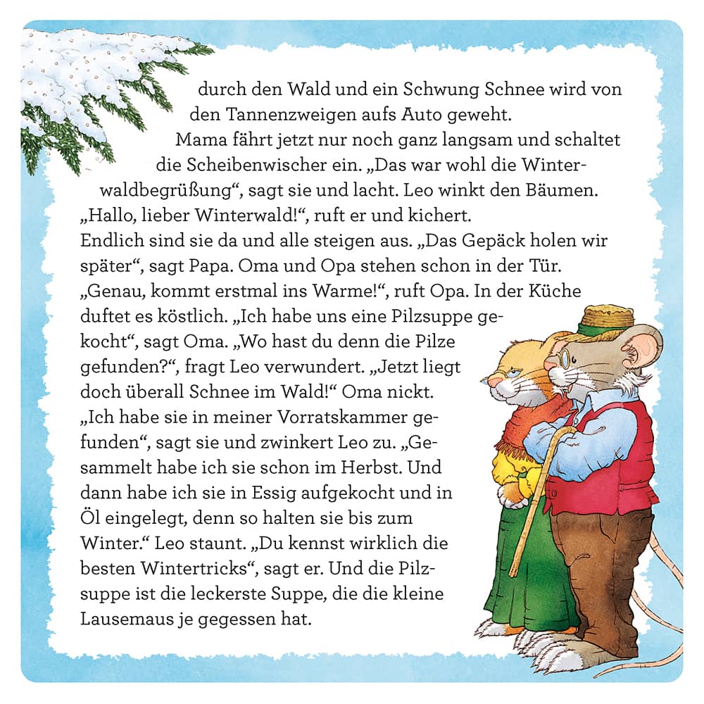 Leo Lausemaus – 24 Geschichten aus dem Winterwald