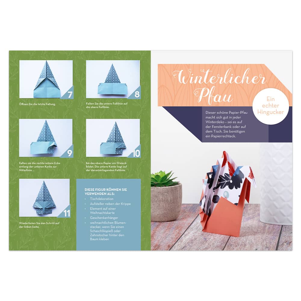 Kreative Faltideen – Schönes Dekorieren und Verpacken