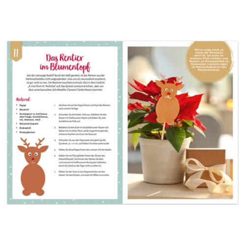 Adventskalenderbuch: 24 kreative Momente