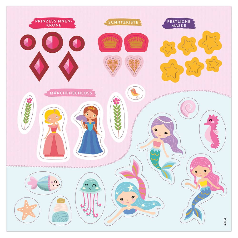 Mitmachbox – Mein Schnippel-Spaß mit 4 tollen Stickerbögen