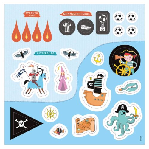 Mitmachbox – Mein Schnippel-Spaß mit 4 tollen Stickerbögen