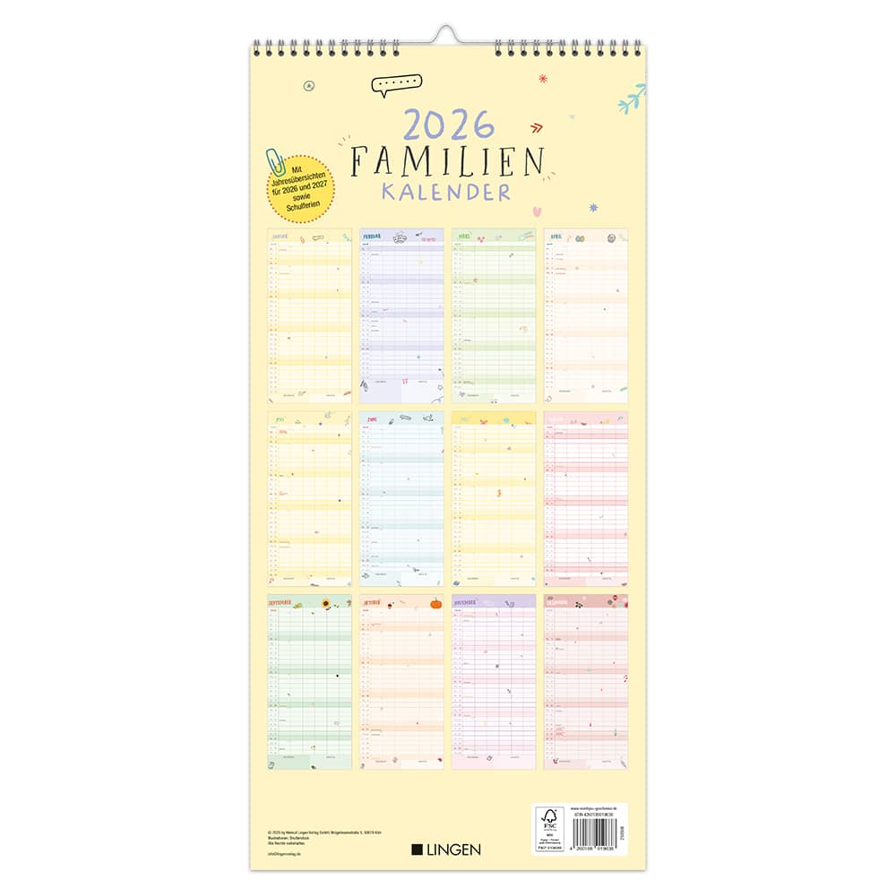 Mein Family-Planer 2026 – Aufschreiben
