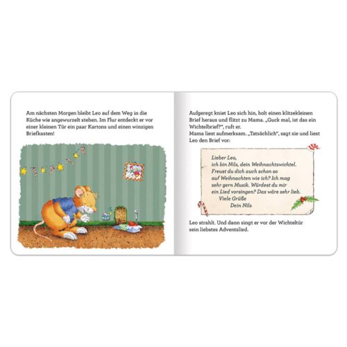 Leo Lausemaus und der Wichtelbesuch