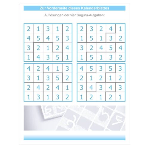 Denksport Kalender 2026