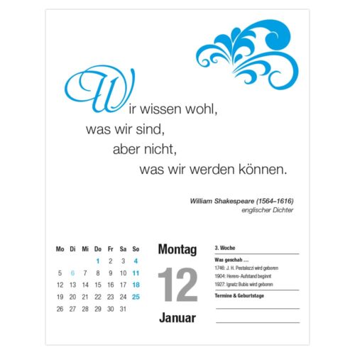 Zitate und Lebensweisheiten 2026