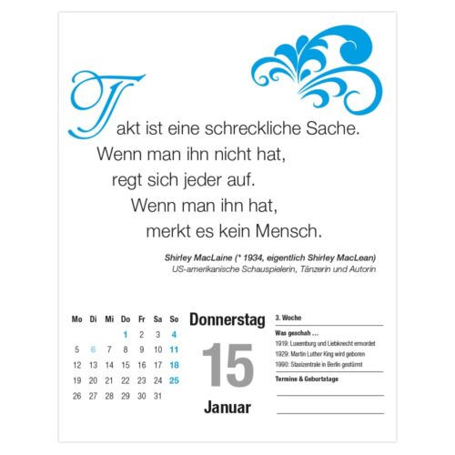 Zitate und Lebensweisheiten 2026