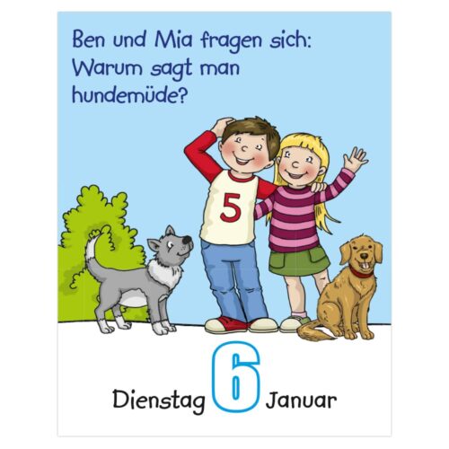 Abreißkalender – Kinderwissen 2026